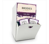 Brodies Earl Grey Tag and Envelope - 1 Dispenser box of 250 tea bags - Delicate and scented quintessential British Tea with the citrus note of Bergamot