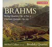 Brodsky Quartet:Collins - Brahms: String Quartet | Clarinet Quintet Op. 115