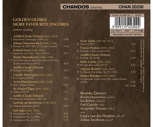 Brodsky Quartet : Brodsky Quartet: Golden Oldies: More Favourite Encores CD