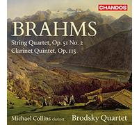 Brodsky Quartet:Collins - Brahms: String Quartet | Clarinet Quintet Op. 115