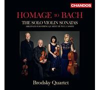 BRODSKY QUARTET - HOMAGE TO BACH:SOLO VIOLIN [CD]