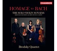 Brodsky Quartet – Homage to Bach: The Solo Violin Sonatas – NAXOS