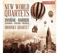 Brodsky Quartet – New World Quartets – NAXOS