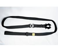 Brody The Dog Lead - Heavy Duty, Comfortable & Adjustable - Padded Handle, No Tangle, for Medium & Large Dogs - Black