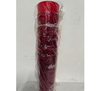 BRODYS Compatible with Coca Cola Restaurant Red Plastic Tumblers Cups 20oz, pack of 6