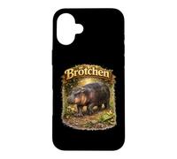 Brötchen - The pygmy hippopotamus Case for iPhone 16 Plus