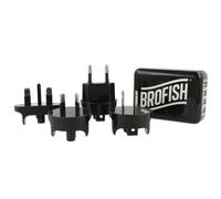 Brofish Usb Wallcharger 4 Port Black | ✅ 5 years warranty