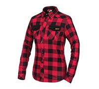 BROGER Alaska Lady Red/Black Motorcycle Shirt DM