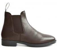 Brogini Boxwell Jodhpur Boots Easy Care Synthetic VeganLeather Brown/Black 3.5-8