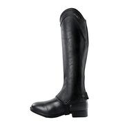 Brogini Marconia Synthetic Leather Gaiter-LG036, Black, L