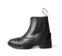 Brogini Tivoli Kids Zipped Paddock Jodhpur Boots in Black or Brown (Black, 2.5, UK Footwear Size System, Big Kid, Numeric, Medium, 2.5)