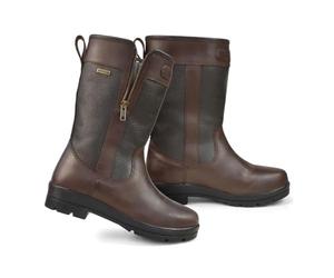 Brogini Womens Abruzzo Mid Calf Country Boots Brown 6.5 Reg
