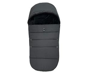 Brogtorl Universal Pushchairs Footmuff, Soft Lining & Fabric Compatible with Babyzen YOYO - Includes Carry Bag - Machine Washable (Black Black)