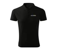 BroiderStudio Fight Like Ukrainians Zelensky Ukraine Wins Black Embroidered Design Original Logo Polo Pique Shirt Premium Class Men Size L