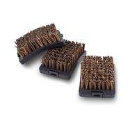 Broil King 64658 Replacement Brush Heads Palmyra, 3 pcs. Black