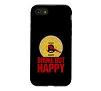 Broke But Happy Funny Speedometer Car Enthusiast Racing Case for iPhone SE (2020) / 7/8