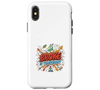 Broke Is Temporary Motivation Success Mindset Case for iPhone X/XS