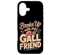 Broke Up With My Gall Friend Funny Gallbladder Pun Case for iPhone 17