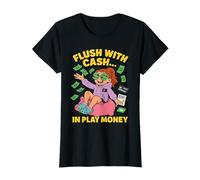 Broke with Play Money - Funny Gen Z Shirt for Women T-Shirt