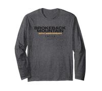 Brokeback Mountain 20th Anniversary Black Logo Long Sleeve T-Shirt