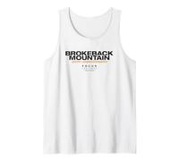 Brokeback Mountain 20th Anniversary Black Logo Tank Top