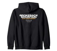 Brokeback Mountain 20th Anniversary Bold Logo Zip Hoodie