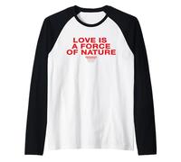 Brokeback Mountain 20th Love Is A Force Of Nature Raglan Baseball Tee