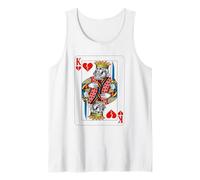 Broken Affection | Abstract Visual Symmetry Tank Top