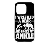 Broken Ankle Injury Case for iPhone 15 Pro