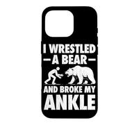 Broken Ankle Injury Case for iPhone 16 Pro
