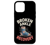Broken Ankle Recovery Funny Injury Support Case for iPhone 12 mini