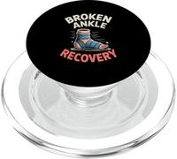 Broken Ankle Recovery Funny Injury Support PopSockets PopGrip for MagSafe
