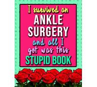 Broken Ankle Word Search: A Funny & Inspiring Post Surgery Recovery Present For Women