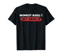 Broken Arm Fracture Recovery Monkey Bars Cast Humor Patient T-Shirt