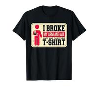 Broken Arm Funny Broken Bone Arm Injury T-Shirt