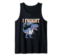 Broken Arm Recovery Kids Boys Dinosaur A T-Rex Bit My Arm Tank Top