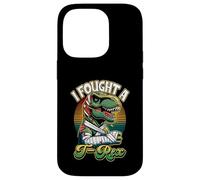 Broken Arm Recovery Kids Boys Dinosaur I Fought A T-rex Case for iPhone 14 Pro