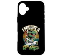 Broken Arm Recovery Kids Boys Dinosaur I Fought A T-rex Case for iPhone 16 Plus