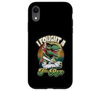 Broken Arm Recovery Kids Boys Dinosaur I Fought A T-rex Case for iPhone XR