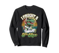 Broken Arm Recovery Kids Boys Dinosaur I Fought A T-rex Sweatshirt