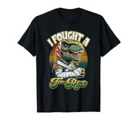 Broken Arm Recovery Kids Boys Dinosaur I Fought A T-rex T-Shirt