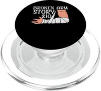 Broken Arm Story Funny Arm Injury PopSockets PopGrip for MagSafe
