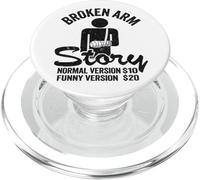Broken Arm Story Normal Version $10 Funny Version $20 PopSockets PopGrip for MagSafe