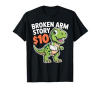 Broken Arms Boys Get Well Funny T-Rex Elbow Wrist Broken T-Shirt