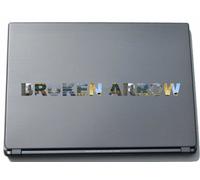 Broken Arrow Laptop Sticker Laptop Skin 290 mm with sights