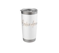 Broken Arrow Oklahoma Vintage Elegant Design Stainless Steel Insulated Tumbler