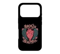 Broken Beautiful Heart Wings Tattoo Case for iPhone 17 Pro