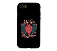 Broken Beautiful Heart Wings Tattoo Case for iPhone SE (2020) / 7/8