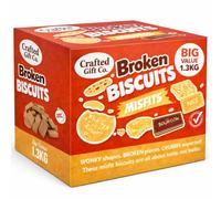 Broken Biscuit Assortment Misfits - 1.3kg Big Value Variety Box of Mixed Biscuits - Random Mixed Selection