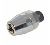 Broken Bolt Remover and Stud Extractor Tool for 1/4 Inch to 1/2 Inch Studs, 3/8 Inch Drive Damage Bolt Removal Tool with 3 Jaw Design, Chrome Vanadium Steel for Rusted or Stripped